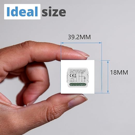1CH Dry Contact WiFi Relay Switch Module, DC 12/24V AC 100-240V, Tuya Smart - Image 5