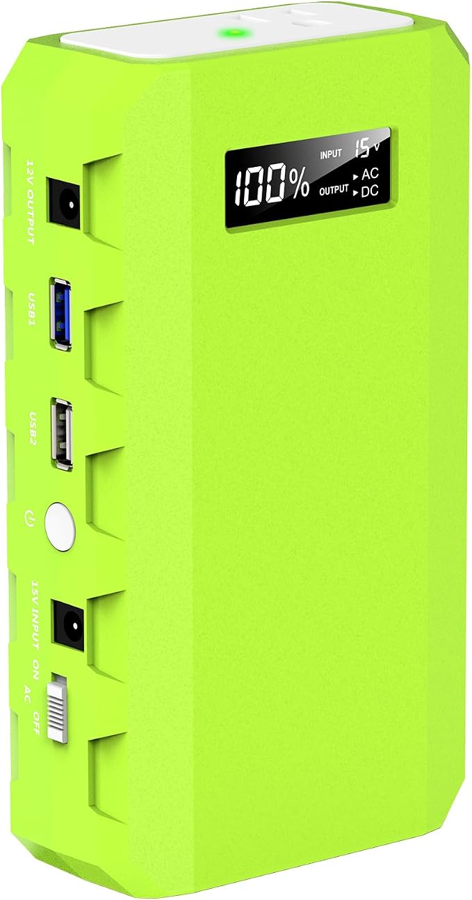 powkey Portable Power Station with AC Outlet, 65W/110V External Battery Pack 24000mAh/88.8Wh Power Pack, Portable Power Source Supply Backup for Outdoor Tent Camping Home Office - Image 9