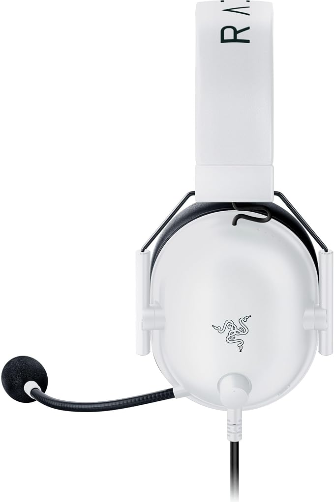 Razer BlackShark V2 X Wired Xbox Gaming Headset, White | 50mm Drivers, Cardioid Mic, Lightweight, Comfortable Noise Isolating Earcups, For Xbox Series X, Series S, PS5, PC, Switch - Image 10
