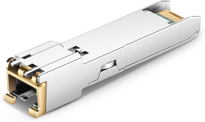 QSFPTEK 10GBASE-T SFP+ to RJ45 Module, 10Gb Copper RJ-45, Mini gbic SFP to - Image 2