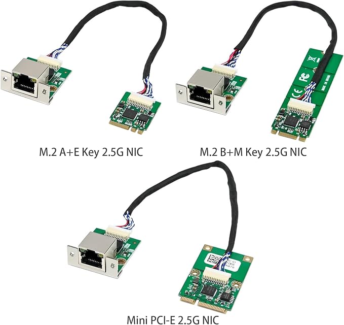M.2 B+M Key to 2.5G Ethernet Adapter - Image 3