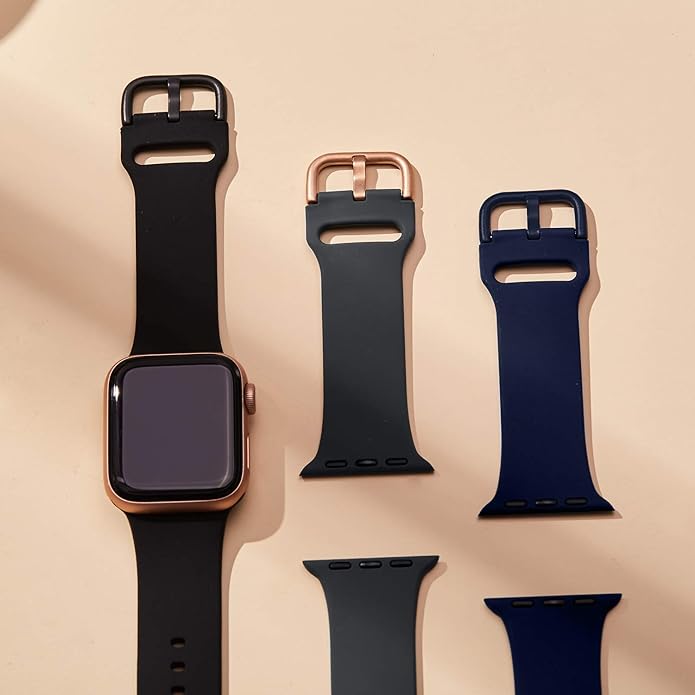 Sport Band Compatible with Apple Watch Bands 49mm 46mm 45mm 44mm 42mm 41mm 40mm - Image 3