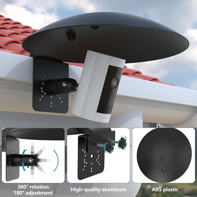 2 in 1 Security Camera Sun Rain Cover - Image 4
