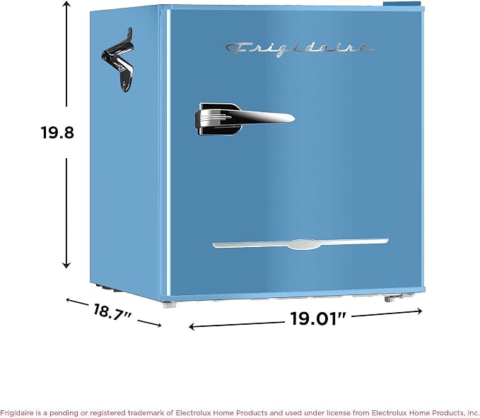 Frigidaire EFR176 1.6 cu. ft. Retro Bar Fridge with Side Bottle Opener (Blue) - Image 5