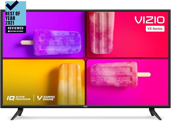VIZIO 43-Inch V-Series 4K UHD LED Smart TV with Voice Remote, Dolby Vision, HDR10+, Alexa Compatibility, V435-J01, 2022 Model - Image 8