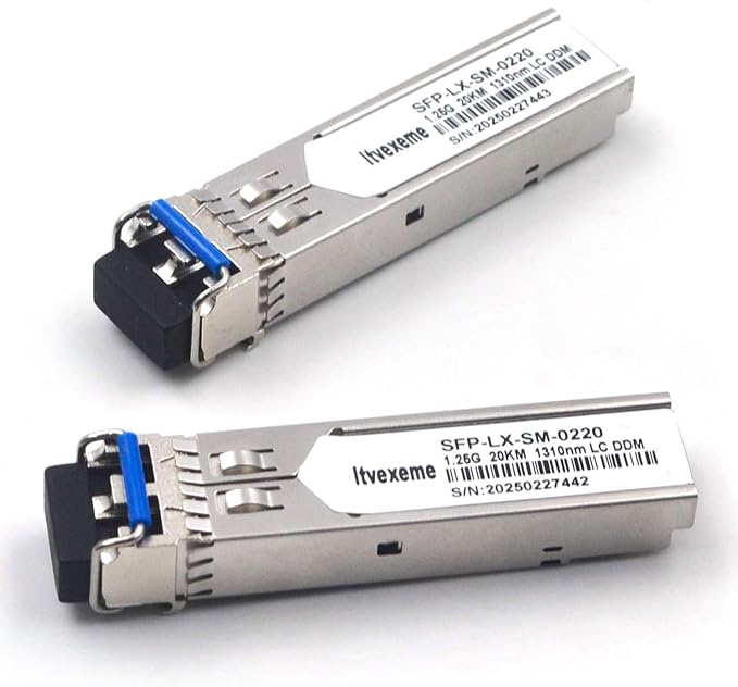 10 Pack 1.25G SFP Network Transceiver Module, 1000Base-LX Single Mode, 1310nm - Image 5
