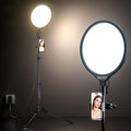 UBeesize 10" LED Light with 62" Tripod Stand, Phone Holder & Remote by UBeesize
