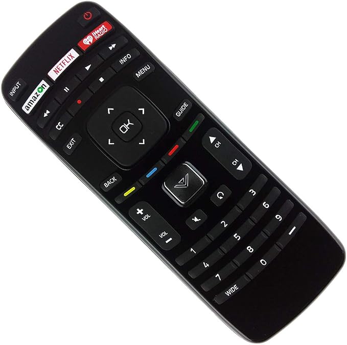 Vizio XRT112 Factory Original Replacement Smart TV Remote Control (Amazon/Netflix/iHeartRadio) - New 2017 Model - Image 2