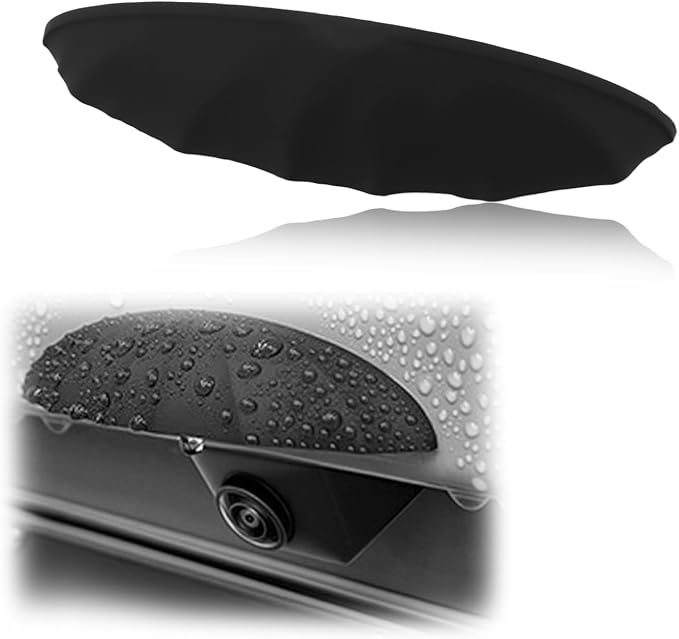 Car Backup Camera Rain Cover, Soft Silicone Car Backup Camera Rain Shield by CXCCOI