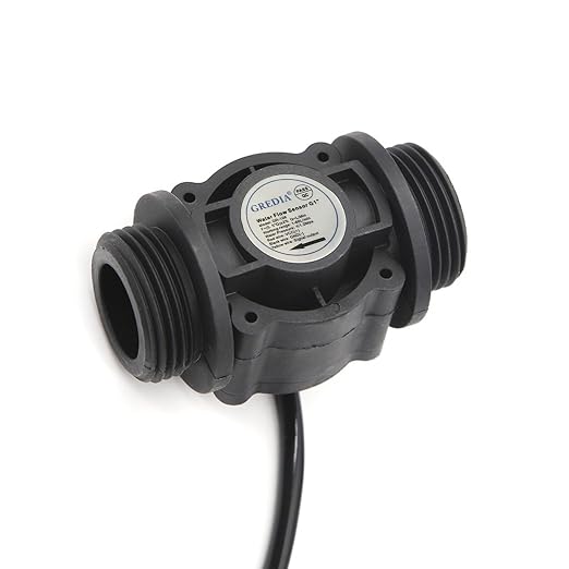 1" Water Flow Sensor Food-Grade Switch Hall Effect Flowmeter Fluid Meter - Image 4