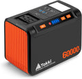 Takki 250W Portable Power Station 222Wh Camping Backup Lithium Battery with Pure Sine Wave AC Outlet 110V Solar Generator for Camping CPAP Home Use Backup Emergency Laptop by Takki