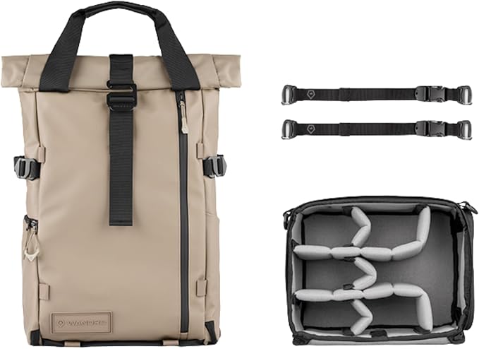 WANDRD PRVKE Rolltop 21L V4 Photography Bundle – Expandable Travel Camera by WANDRD