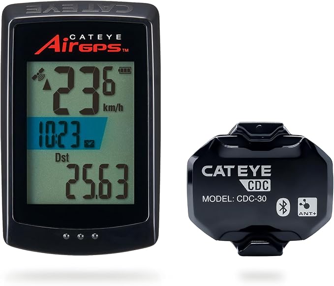 CATEYE AirGPS USB Rechargeable Bike Computer – GPS Cycling Computer by CATEYE