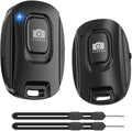 Wireless Camera Remote Shutter for iPhone and Android Smartphones 2 Pack by VYVIYON