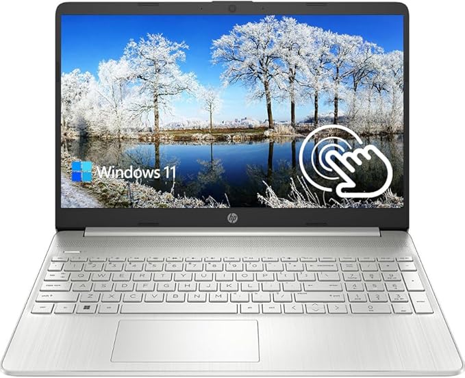 HP 15.6" Touchscreen Flagship HD Laptop for Business, Intel i3-1115G4 up to 4.1GHz (Beat i5-1035G4), 8GB RAM, 512GB NVMe SSD, Fast Charge, Numpad, Bluetooth, Wi-Fi, HDMI, Win 11 Home,w/GM Accessories by Unknown