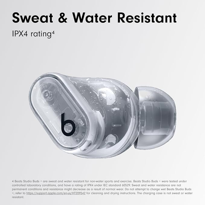 Beats Studio Buds + - Transparent with AppleCare+ (2 Years) - Image 11