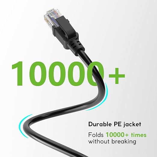 Aqerrow Cat6 Ethernet Cable 250FT, Outdoor Direct Burial Cat 6 Cable 24AWG High - Image 9