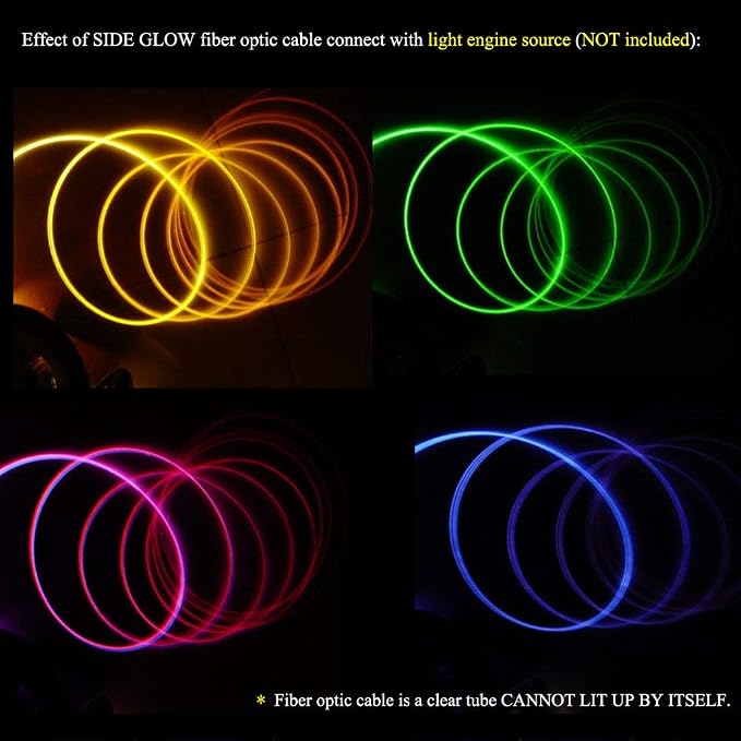 AKEPO Ф0.06in*16.4ft PMMA Plastic Side Glow Cable - Image 2