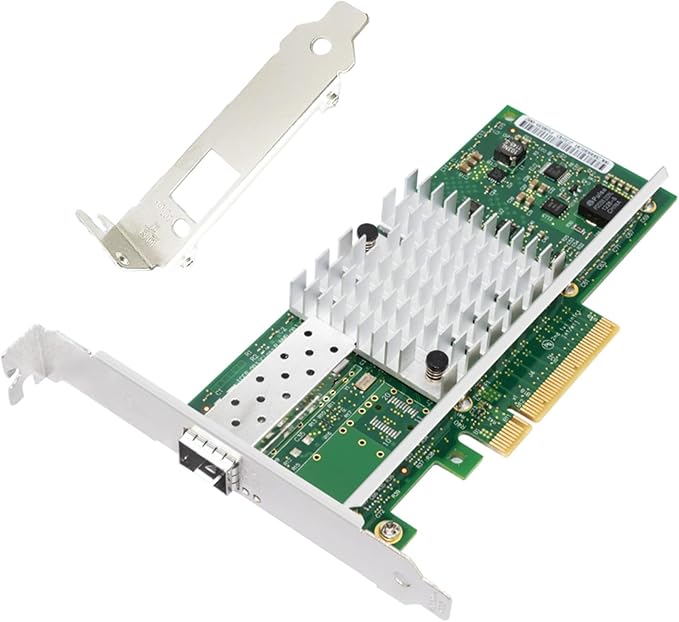 10Gb Network Card Single SFP+ Port PCIE x8 Ethernet Converged Server Adapter - Image 2