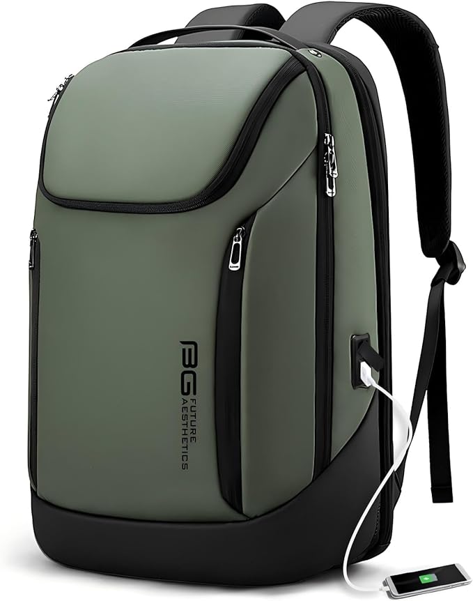 BANGE Business Smart Backpack Waterproof fit 15.6 Inch Laptop Backpack by BANGE