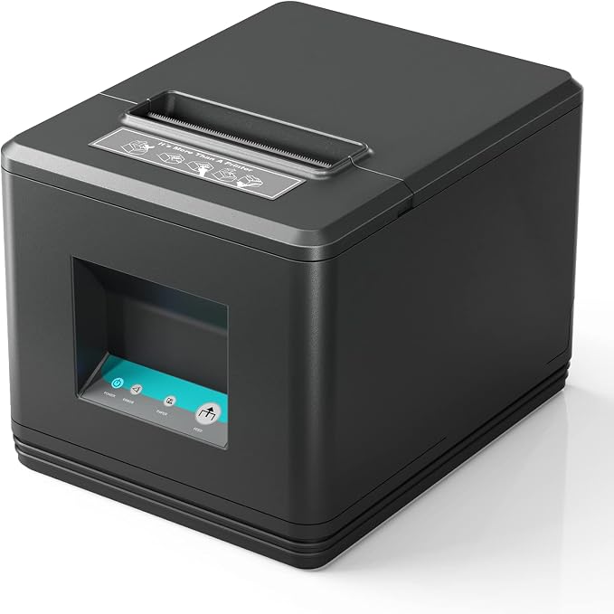 MUNBYN 80mm USB Thermal Receipt Printer, POS Printer - Image 6