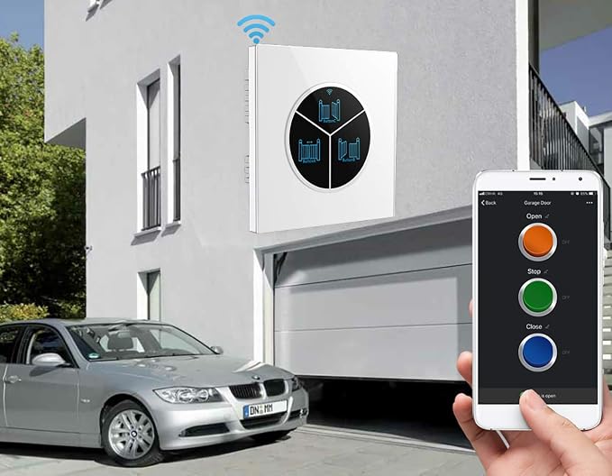 Wireless Garage Door Opener Remote WiFi Switch Universal Controlled by - Image 2