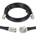 MOOKEERF BNC Male to BNC Female Coaxial Cable 50 ohm RG8X Coax Ultra Low Loss by MOOKEERF
