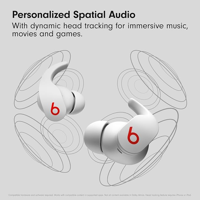 Beats Fit Pro (1st Gen) - True Wireless Noise Cancelling Earbuds - Active Noise Cancelling - Sweat Resistant Earphones, Compatible with Apple & Android, Class 1 Bluetooth® - Beats White - Image 4