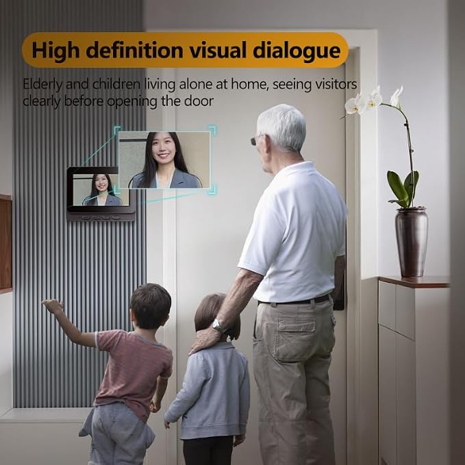TKMARS Doorbell Camera Wireless No Subscription 1080P, Waterproof Door Bell - Image 3
