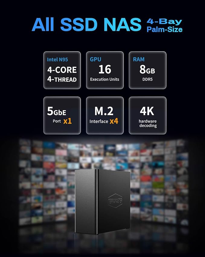 TERRAMASTER F4 SSD NAS Storage - Image 2