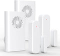 Wireless Door Chime, Door Open Sensor Alarm When Entry Business/Office/Store by AMHEY