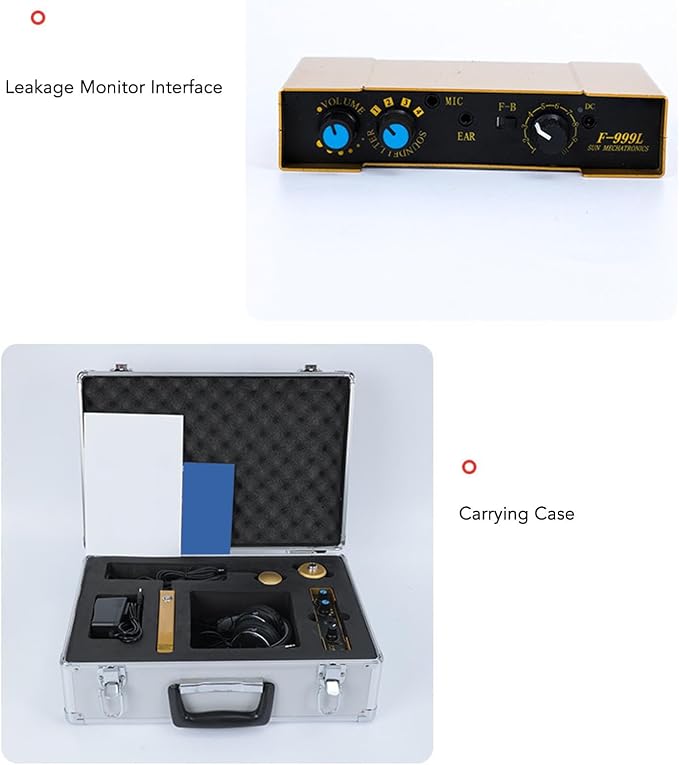 Bewinner Underground Water Leak Detector, Water Pipe Leakage Monitor - Image 8