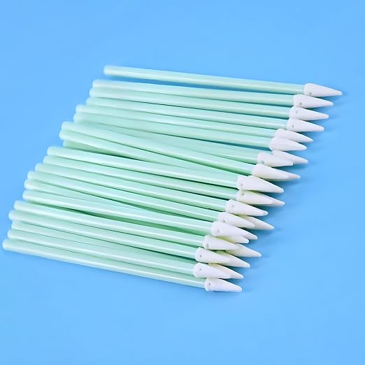 Lint-Free Pointed Foam Swabs for 1.25mm Fiber Optic Connectors, Electronics - Image 8