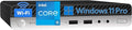 HP Mini PC, Intel Core i5-9500T, 16GB DDR4 RAM, 512GB SSD, 2X DisplayPort | Ultra-Mini Design Desktop Computer, Idea for Web Browsing, Video Editing & Coding, Keyboard & Mouse Included, Windows 11 Pro by Unknown