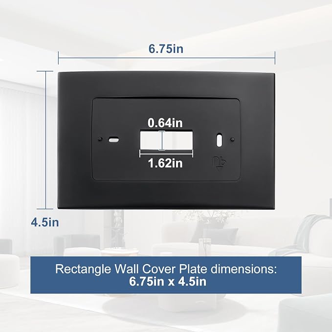 SA5B Thermostat Wall Plate Cover Fits - Image 2