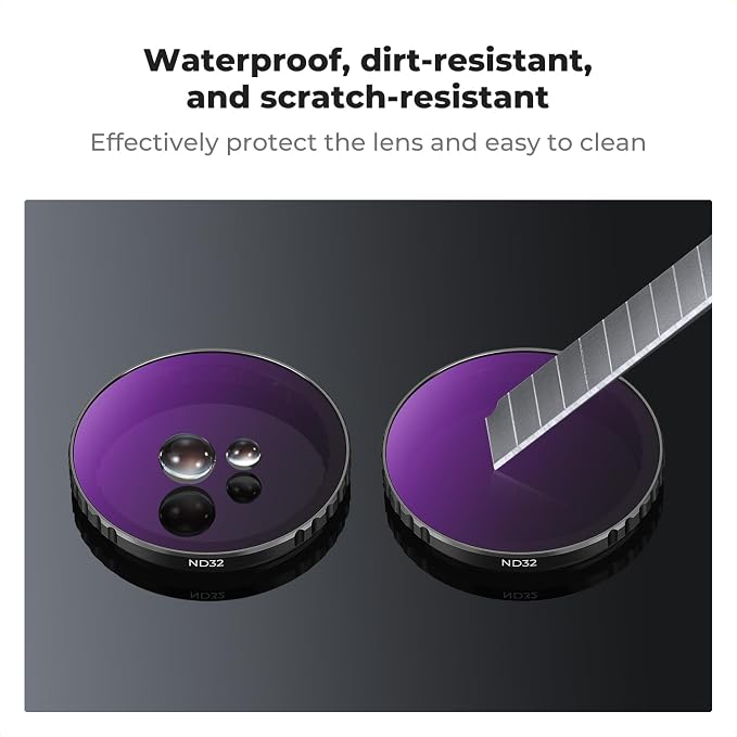 K&F CONCEPT Push-in Fit ND32 Lens Filter - Image 5