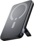 for Magsafe Portable Charger, 12000mAh Wireless Magnetic Power Bank with Stand& PD 20W Fast Charging, for Magsafe Battery Pack Compatible with iPhone 17/16/15/14/13 Series,Powerbank for Travel Cruise by CHUSII