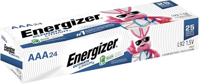 Energizer Ultimate Lithium AAA Batteries, Lithium Triple A Batteries by Energizer