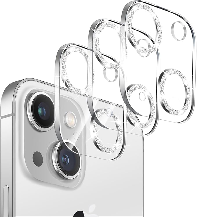 Dengduoduo 3 Pack Tempered Glass Camera Lens Protector by Dengduoduo
