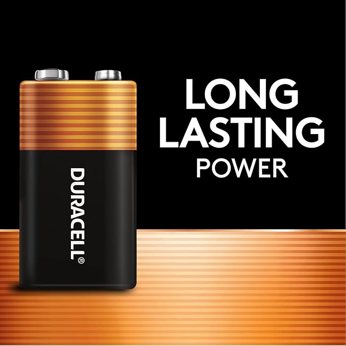 DURACELL Coppertop 9V Battery, 9 Volt - Image 2