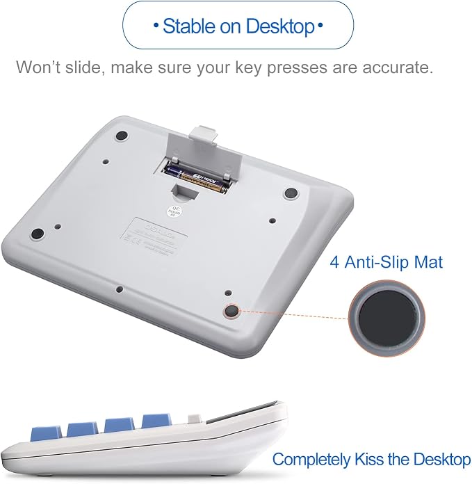 Desktop Calculator, Extra Large LCD Display Computer Button 12 Digits - Image 5