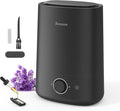 BREEZOME 5L Humidifiers for Bedroom, Ultrasonic Cool Mist Top Fill Humidifier & Essential Oil Diffuser, 360°Nozzle, Auto Shut-off, 50H Runtime, Quiet Humidifiers for Large Room, Baby Nursery, Plants by BREEZOME