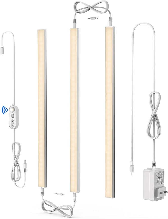 ASOKO Motion Sensor Dimmable Led Under Cabinet Lighting Plug in by ASOKO