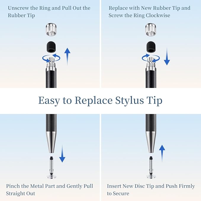 ChaoQ 2-in-1 Stylus Pen for Touchscreen - Image 5