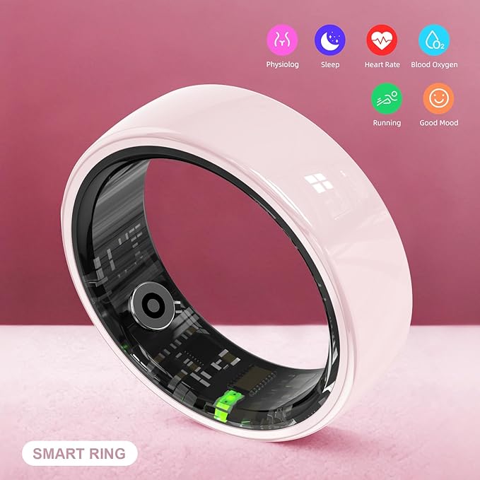 Ceramic Smart Ring, Advanced Health & Fitness Tracker - Image 2
