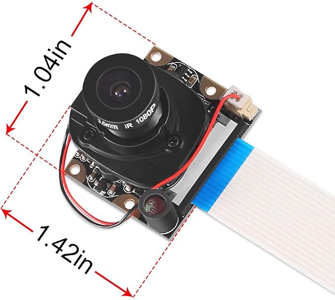 Dorhea for Raspberry Pi 4 B 3 B+ Camera Module Automatic IR-Cut Switching - Image 5