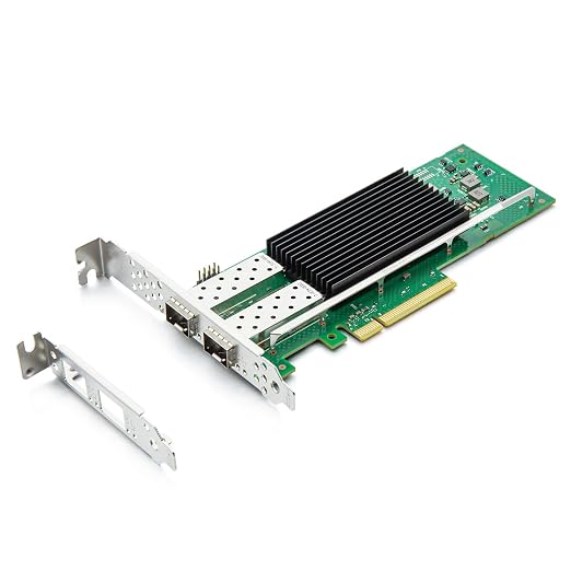 10Gtek 25G Ethernet Network Card, 2X SFP28 Ports, PCIe 4.0 X8, Intel E810 by 10Gtek