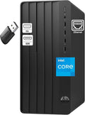 HP Desktop Computer 2026 Tower for Home Student & Business, 13th Gen Intel Quad-Core Processor, 64GB DDR4 RAM, 2TB PCIe SSD, WiFi Adapter, VGA, RJ-45, HDMI, Keyboard and Mouse, Windows 11 Home by Unknown