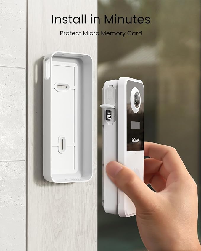 ieGeek Video Doorbell Camera Wireless, Head-to-Toe 180° Ultra View Battery - Image 6