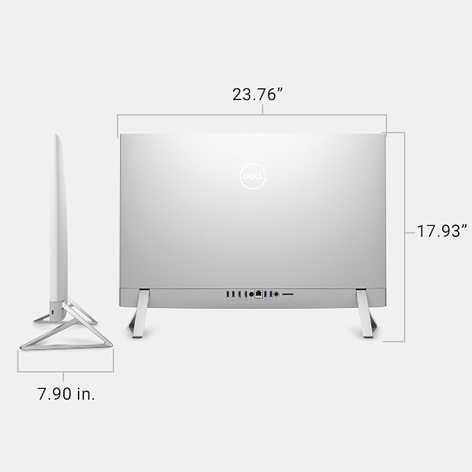 Dell 27" All-in-One Desktop, FHD, Intel Core 5 120U, Windows 11 Home | Intel Graphics, 512GB SSD, 16GB DDR5, Wi‑Fi 6E, Bluetooth, Keyboard & Mouse, EC27250 - Image 8